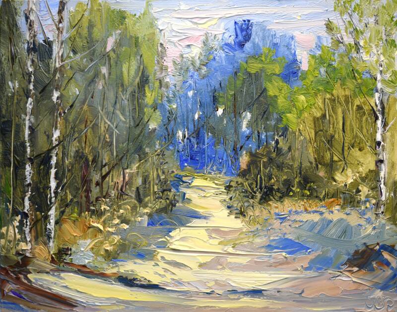 Foxy, oil on canvas, 24 x 30 cm, 2025. (Gallery Gloria)