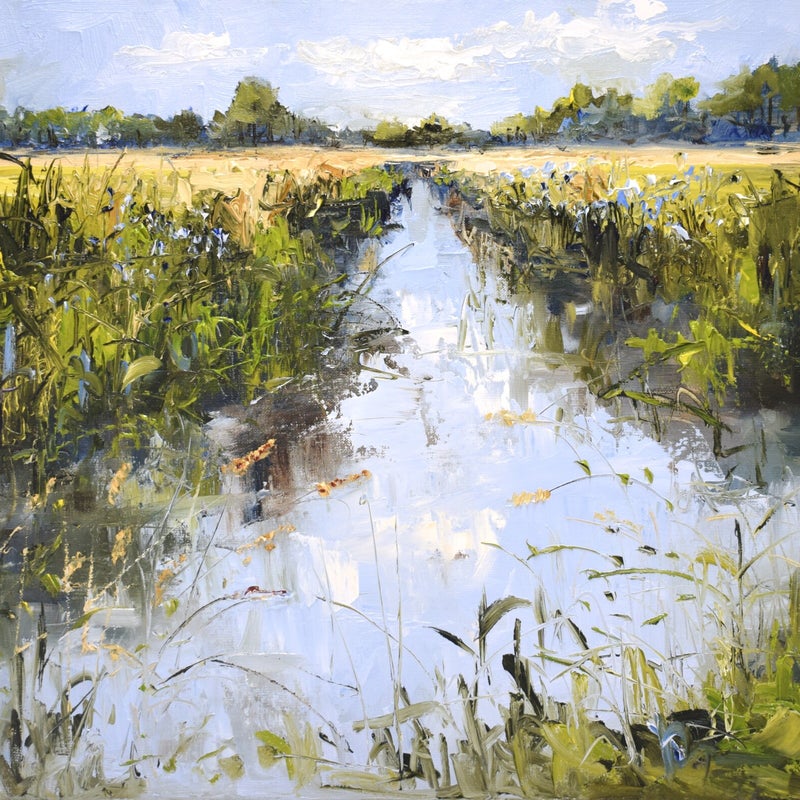 Safe spot, oil on canvas, 50 x 60 cm, 2020. (SOLD)