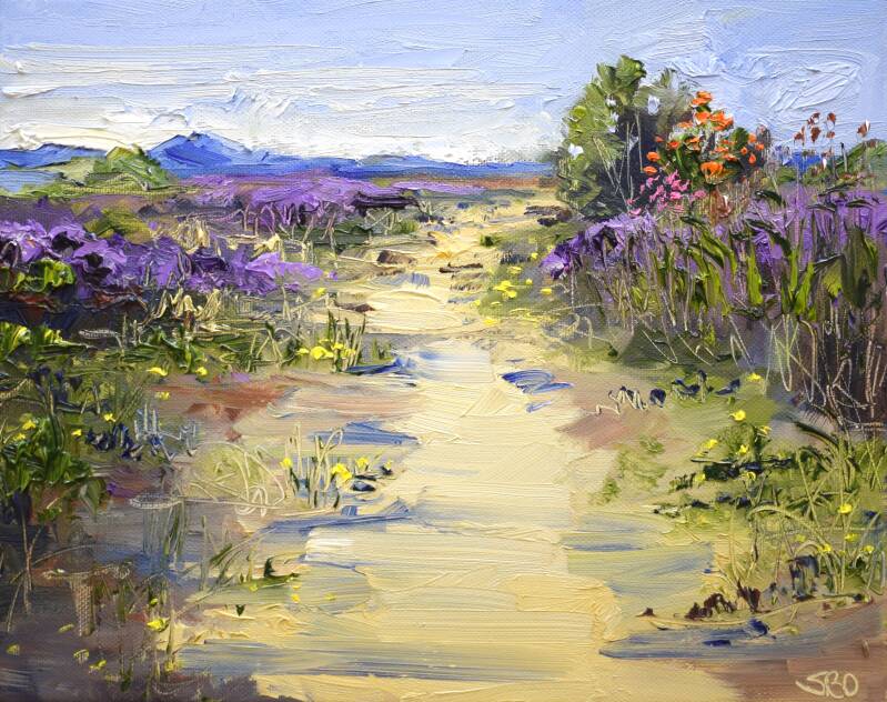 With love, oil on canvas, 24 x 30 cm, 2022. (SOLD)