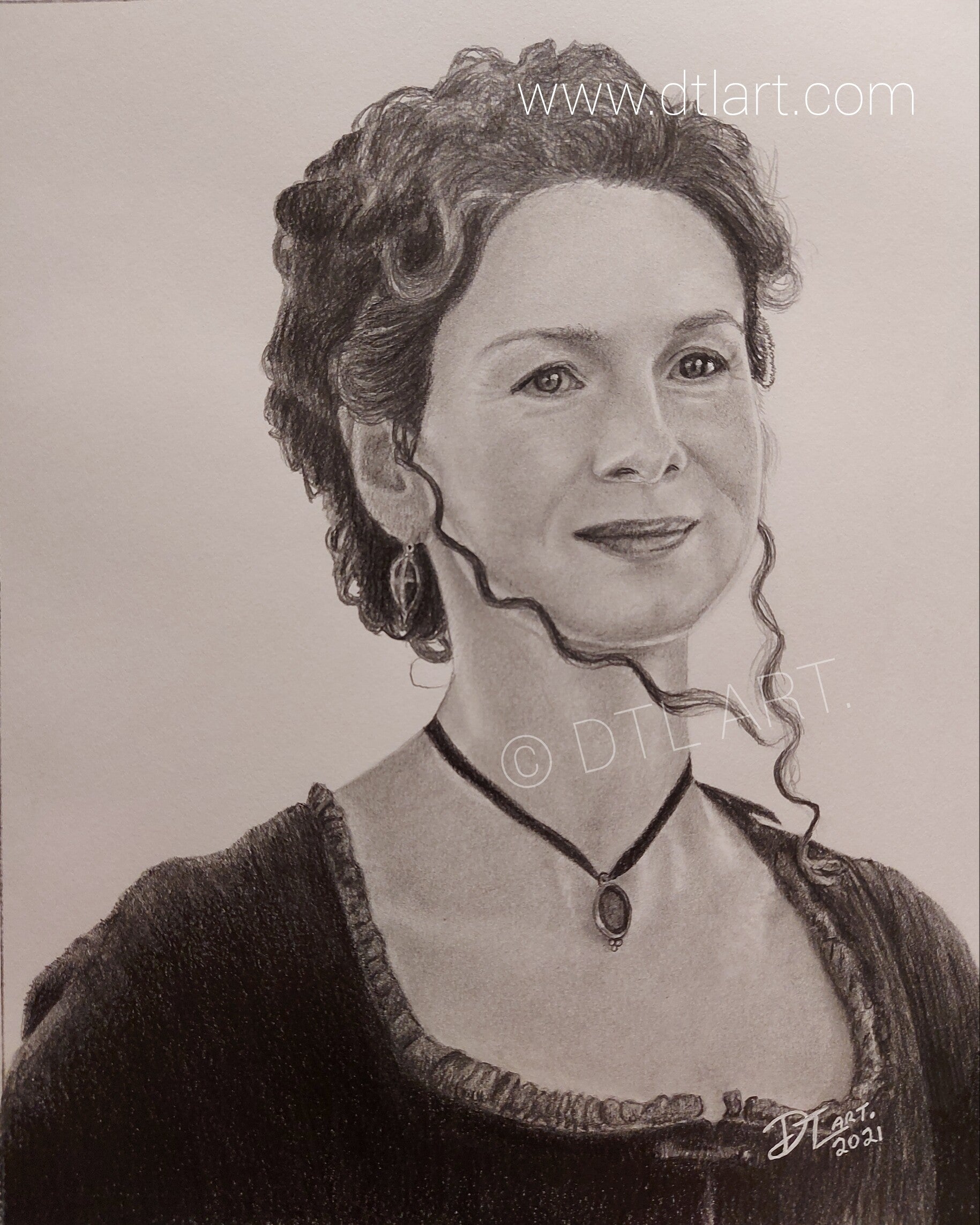 Claire Fraser Print