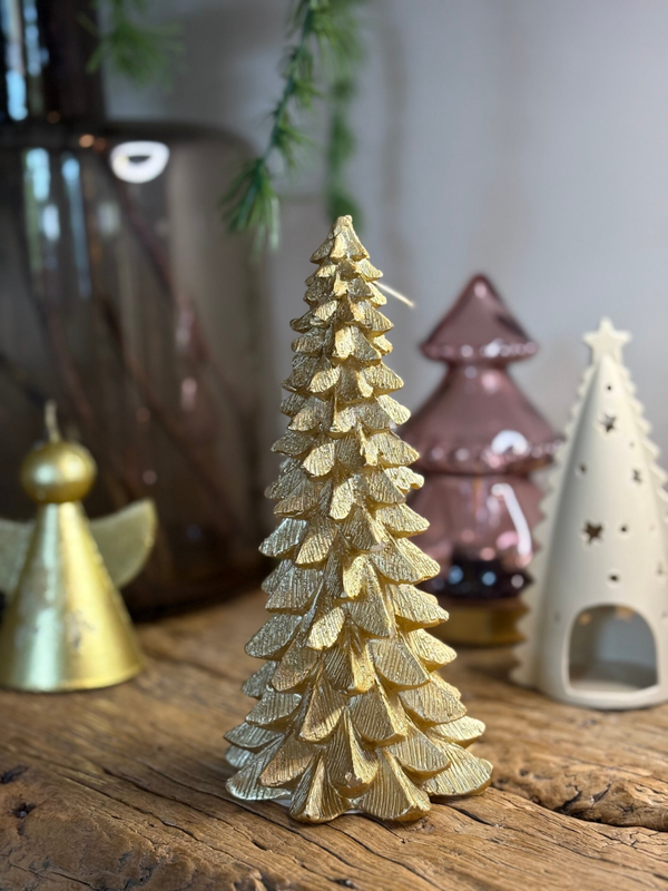 Sparkle tree candle