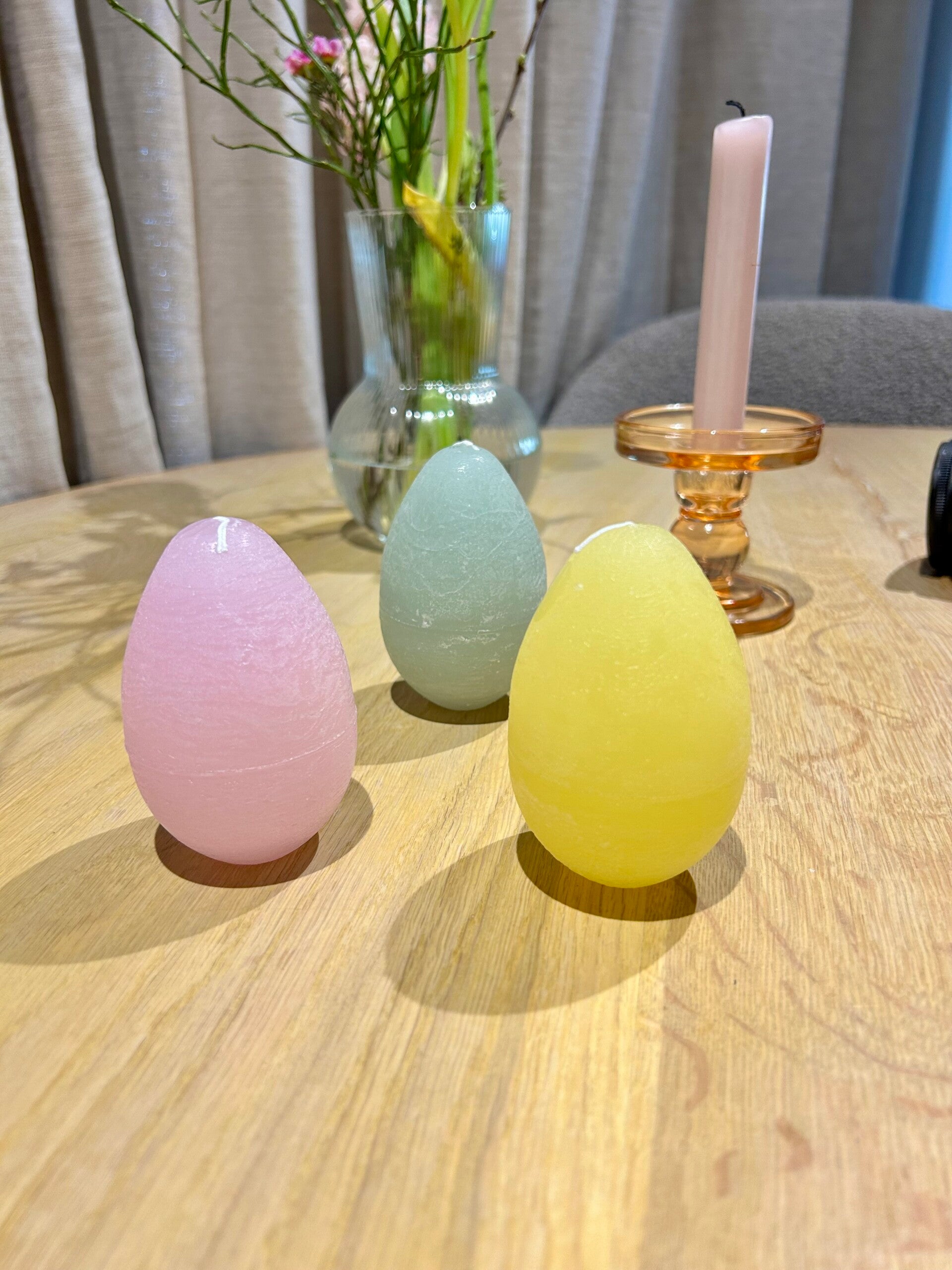 Easter egg candle small