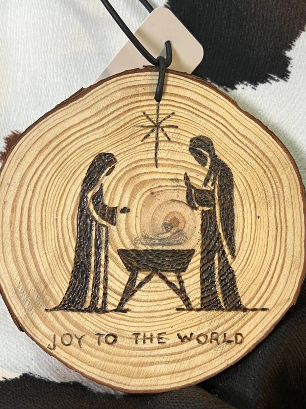 39. Joy to the World Ornament