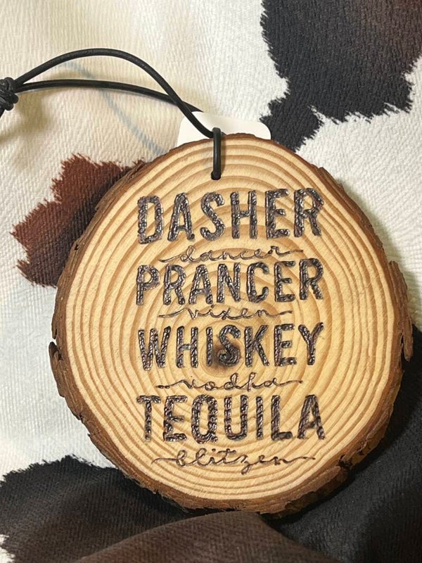 48. Tequila Blitzen Ornament