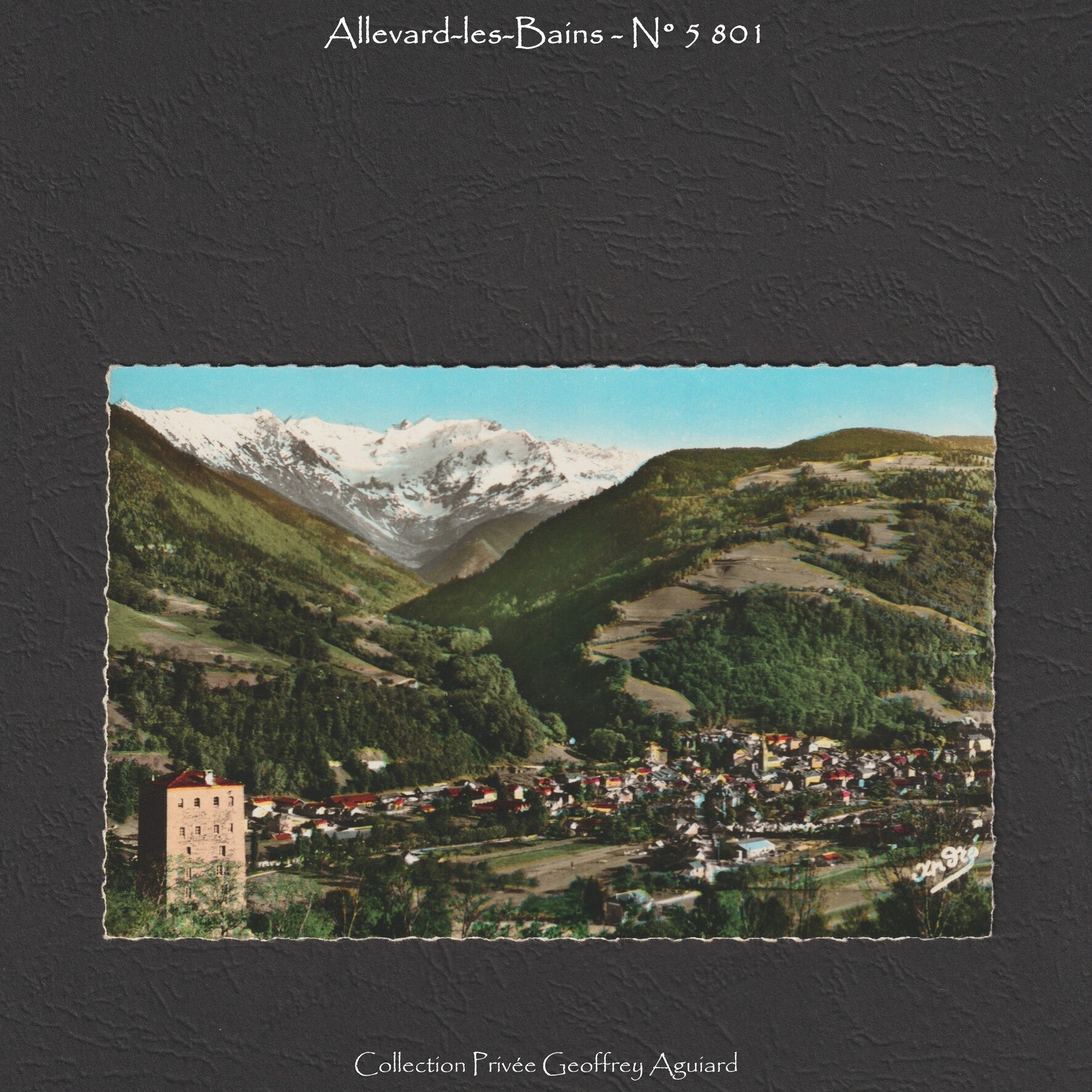 5 801 - Vue générale et le Gleyzin. Au premier plan, la Tour du Treuil.