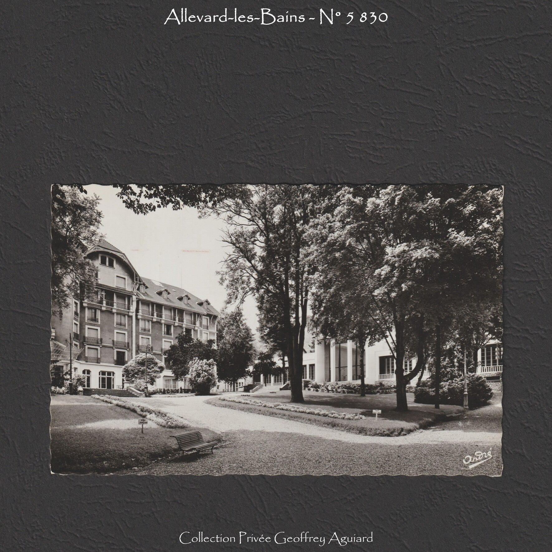 5 830 - Parc de l'Etablissement et l'Hôtel Splendide.
