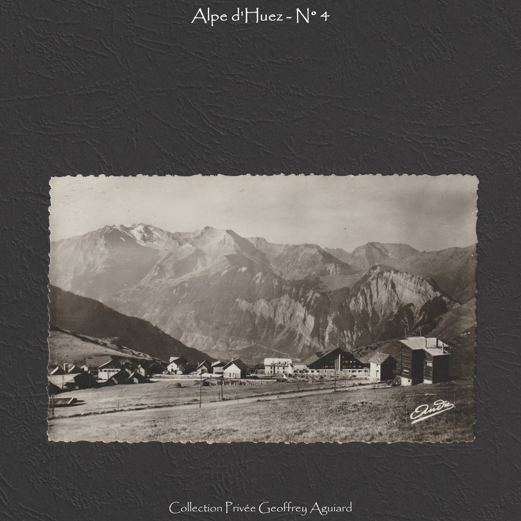 4 - Vue générale - Le Grand Rochail et le Taillefer.