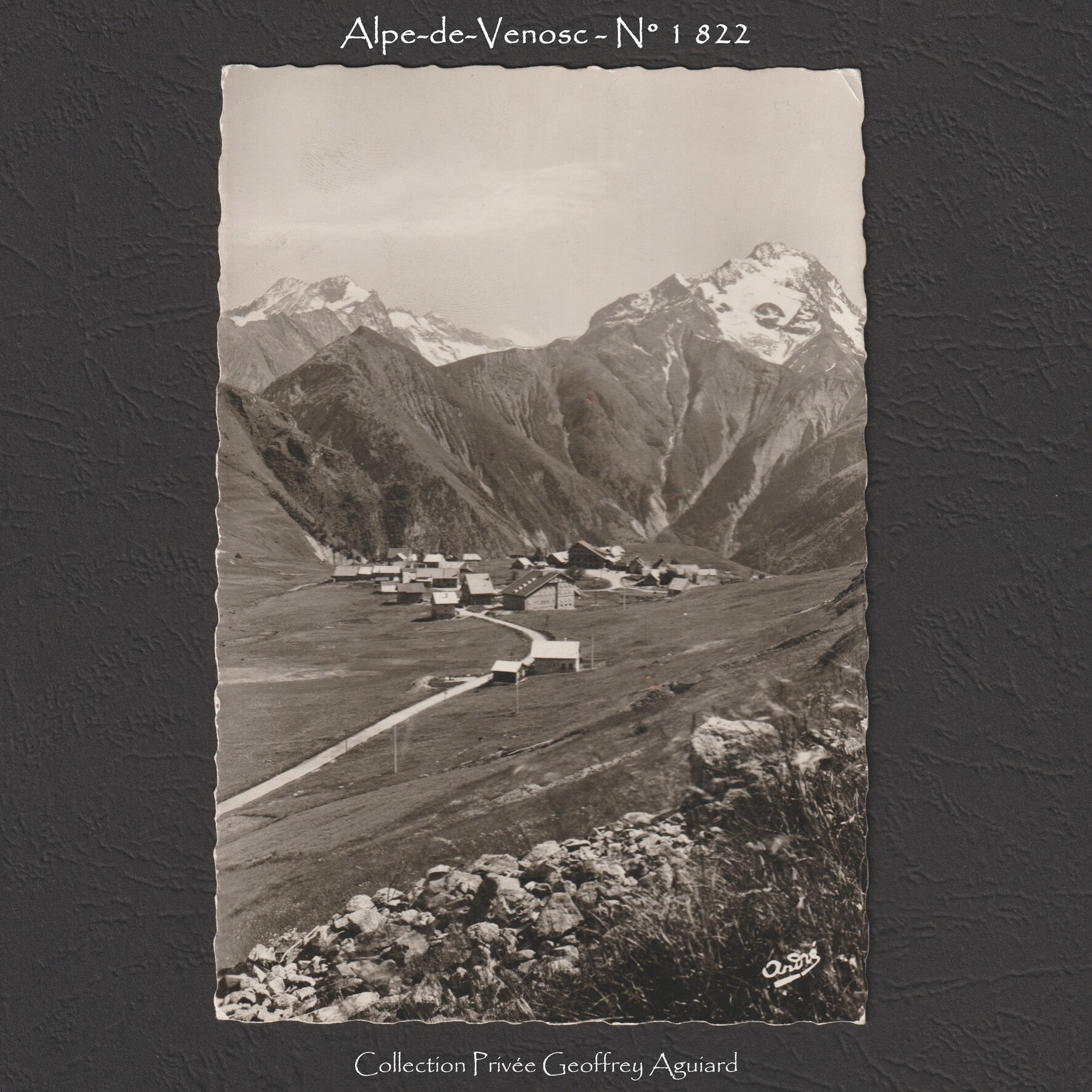 1 822 - Vue générale. Tête de Lauranoure et la Muzelle.