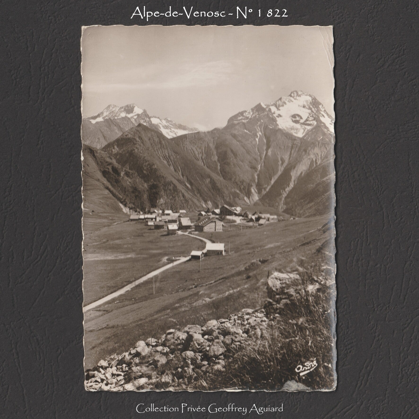 1 822 - Vue générale. Tête de Lauranoure et la Muzelle.