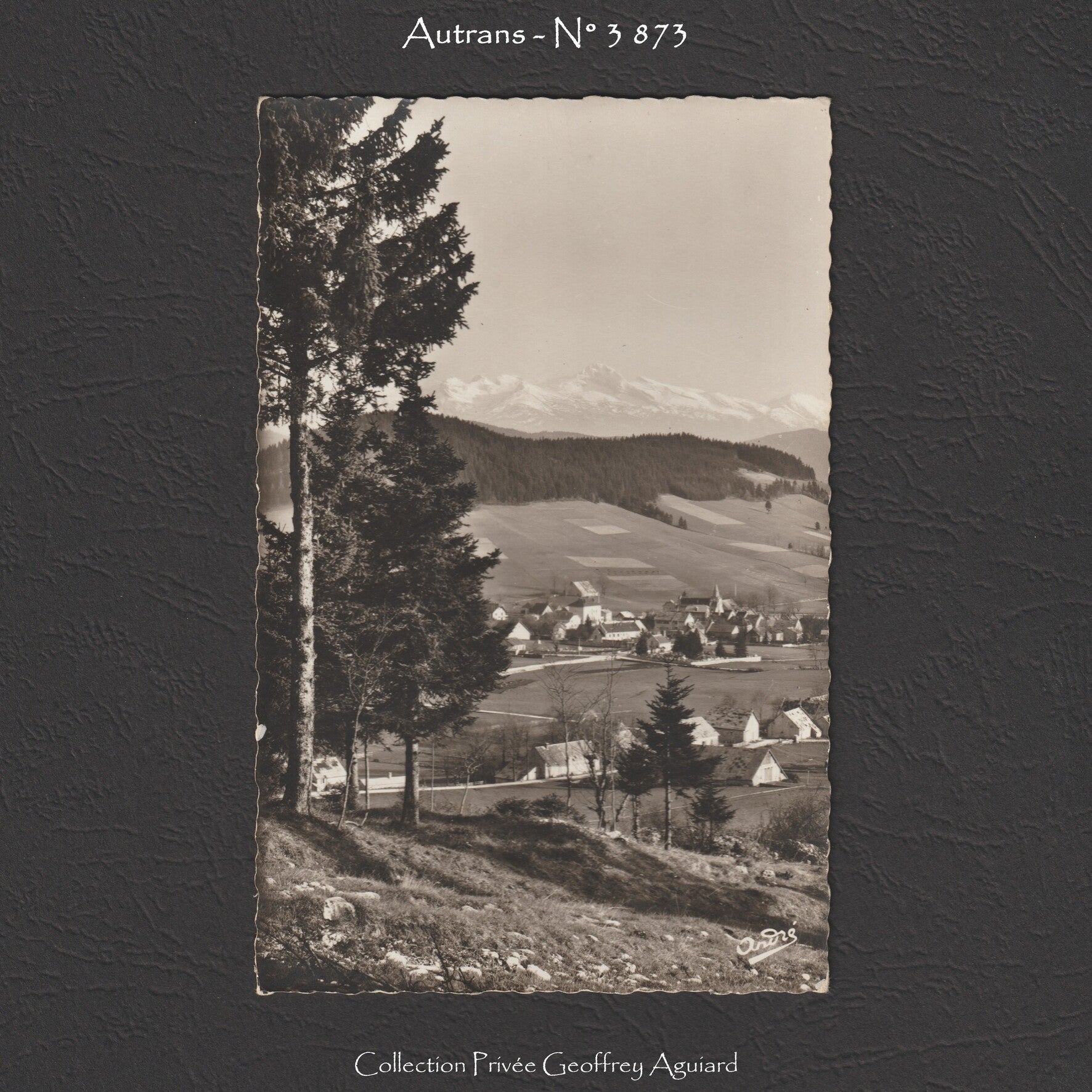 3 873 - Vue générale. Au fond, la Moucherolle.
