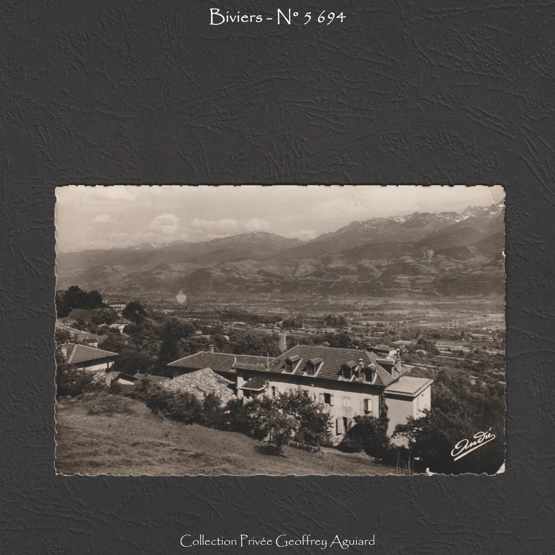 5 694 - Maison de Repos de la Jeune Fille et Chaîne de Belledonne.