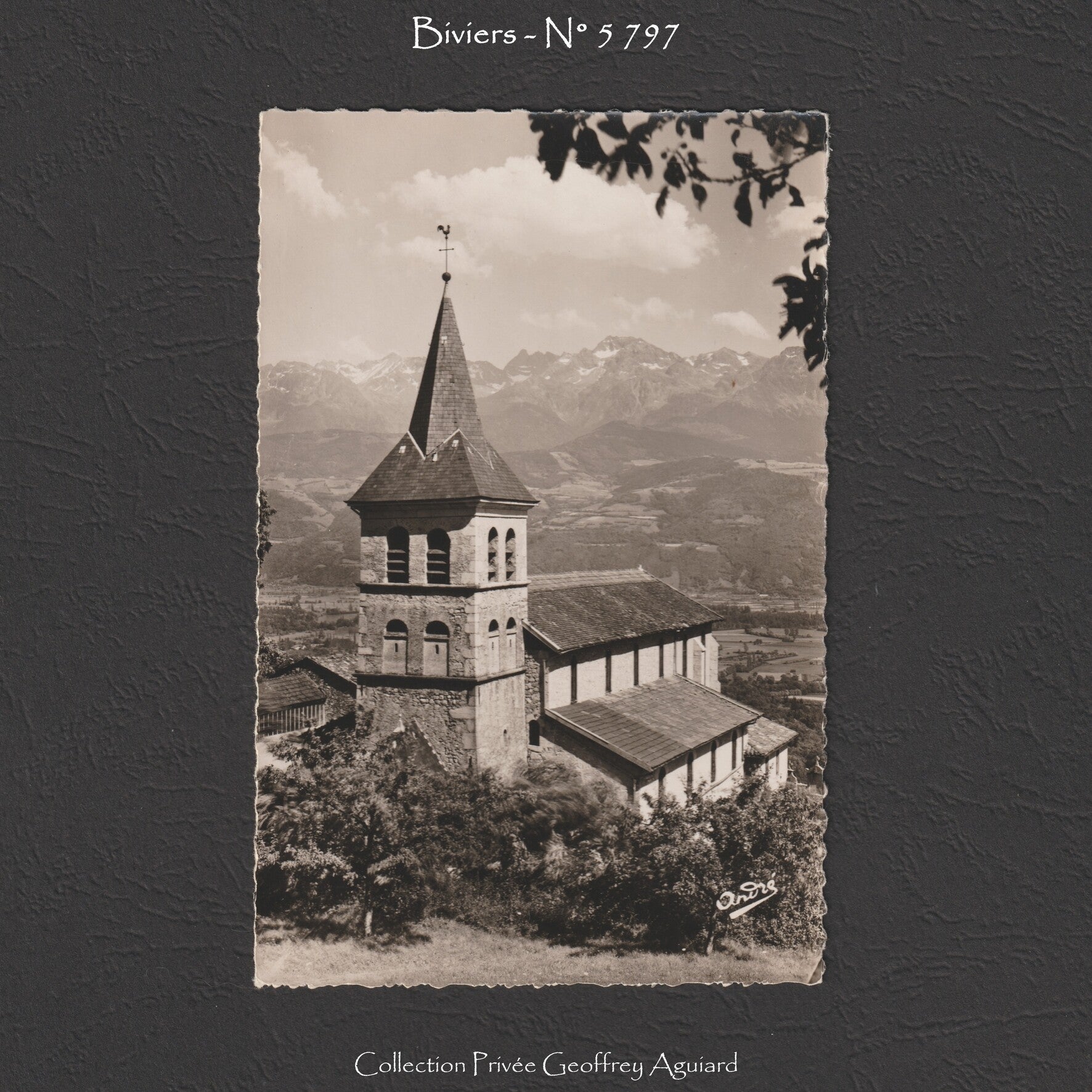 5 797 - Au fond, la Chaîne de Belledonne.