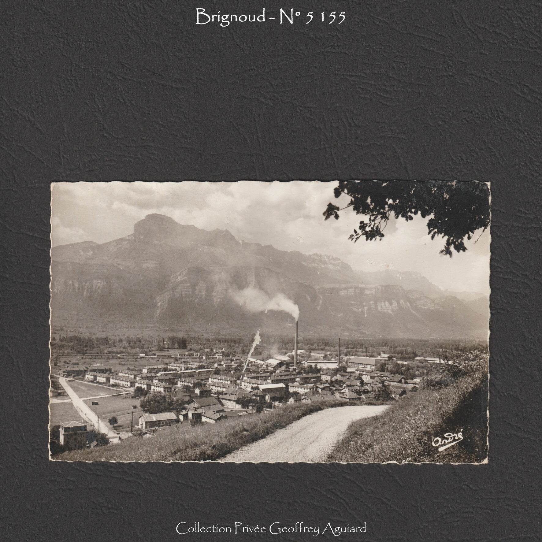 5 155 - Vue générale et Dent de Crolles.