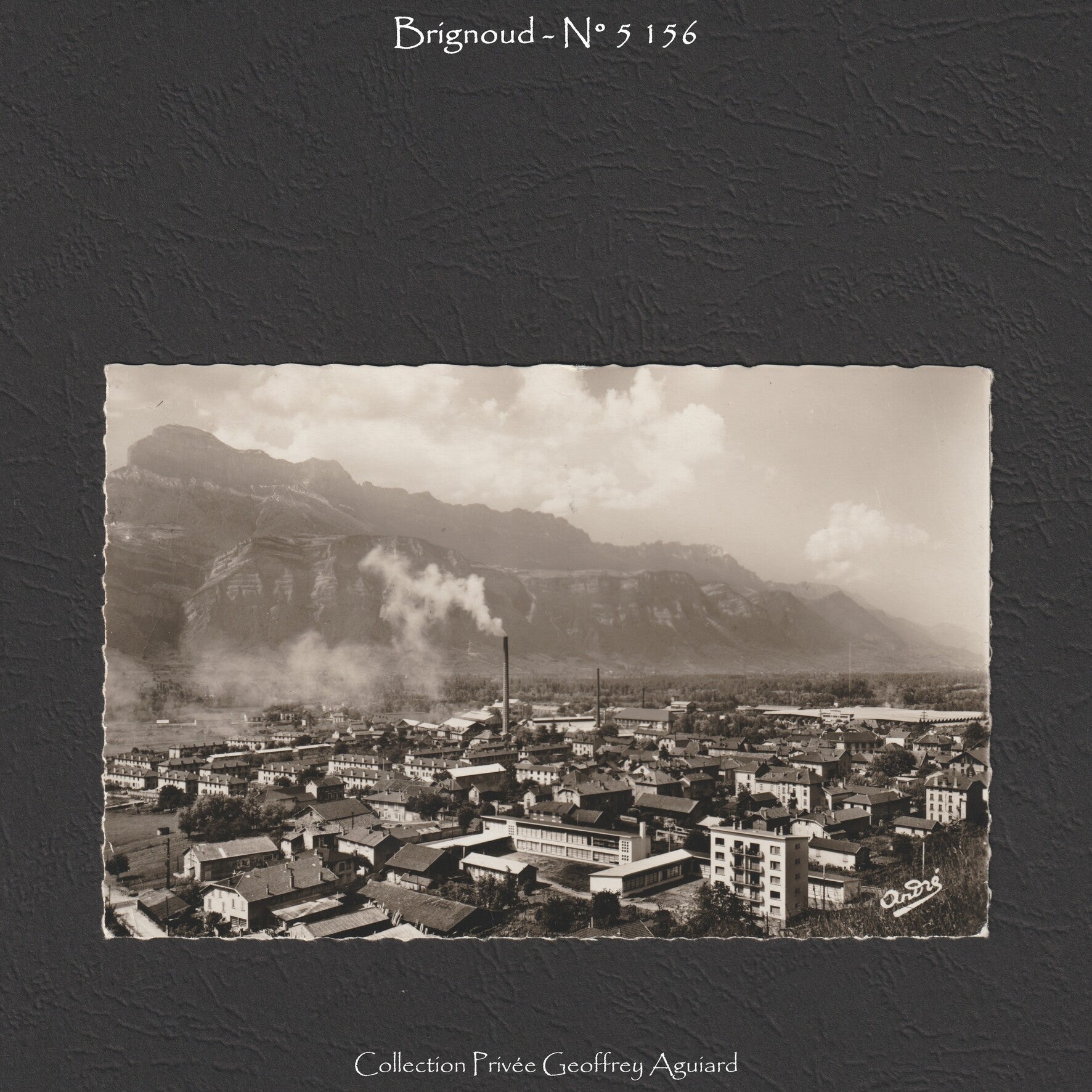 5 156 - Vue générale et Dent de Crolles.