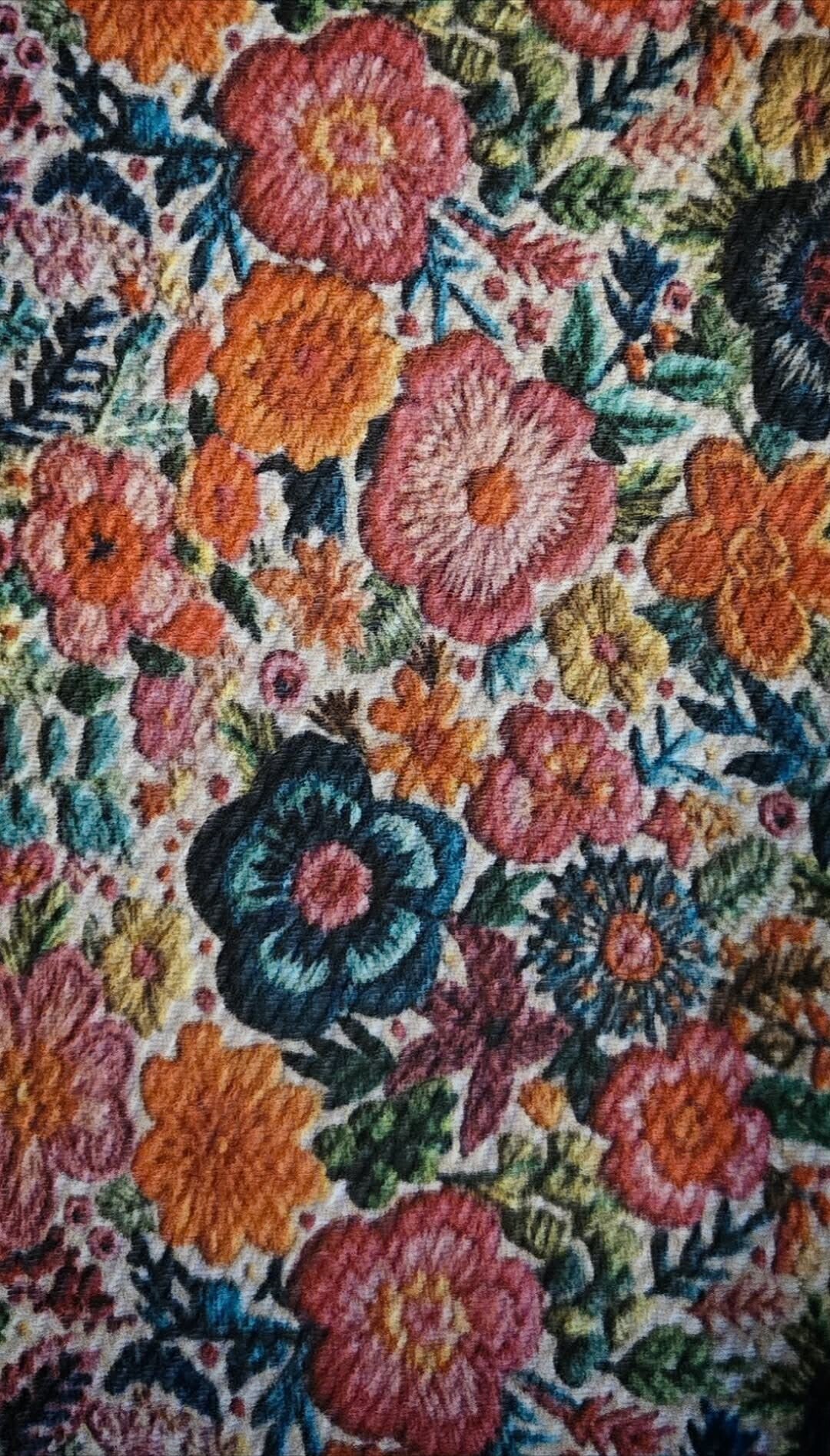 Embroidered Print