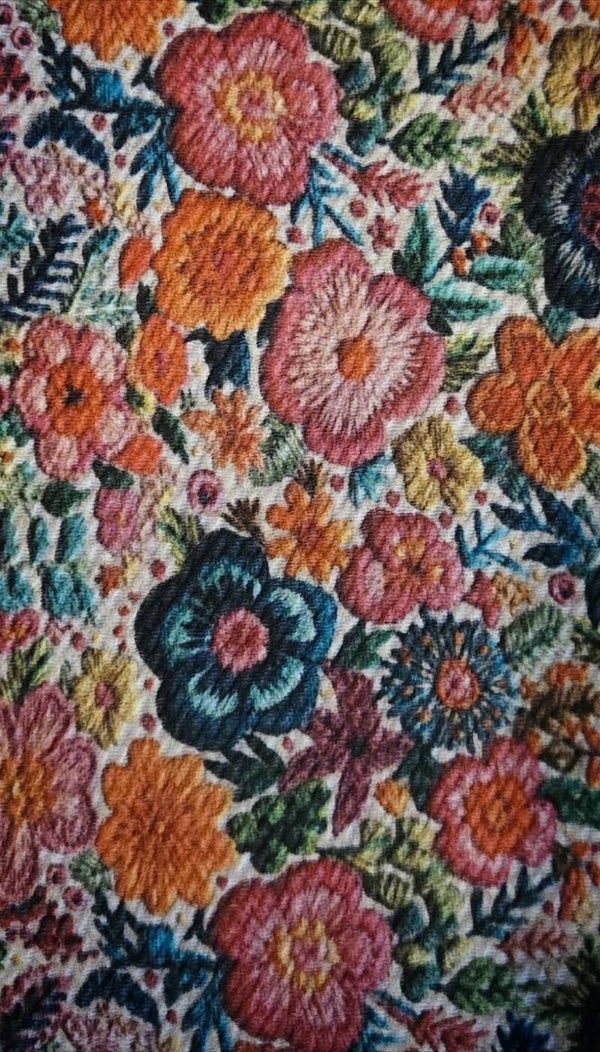 Embroidered Print