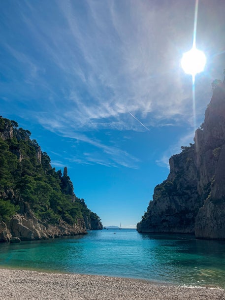 calanque des eaux salees
