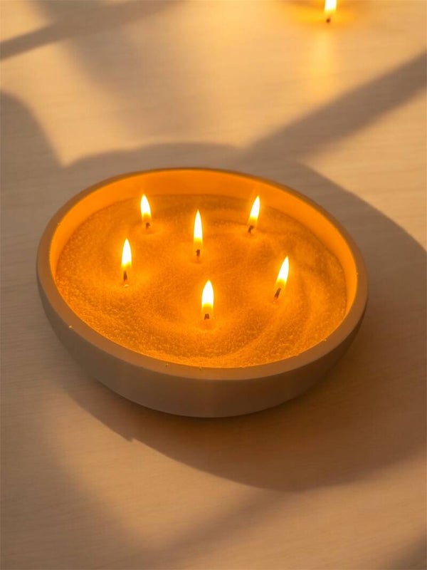 Large Sand Candle