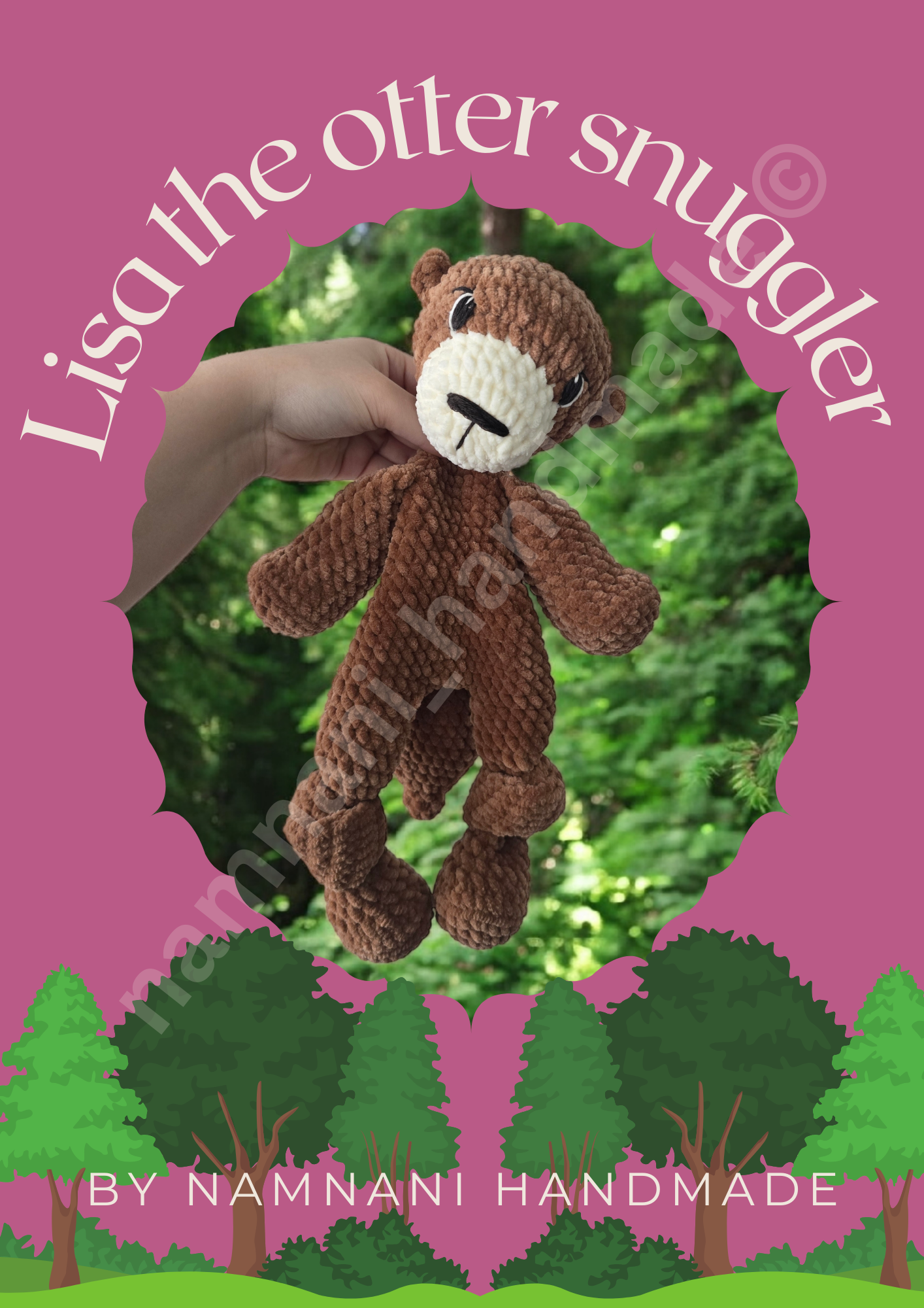 Lisa the otter snuggler ENGLISCHE HÄKELANLEITUNG