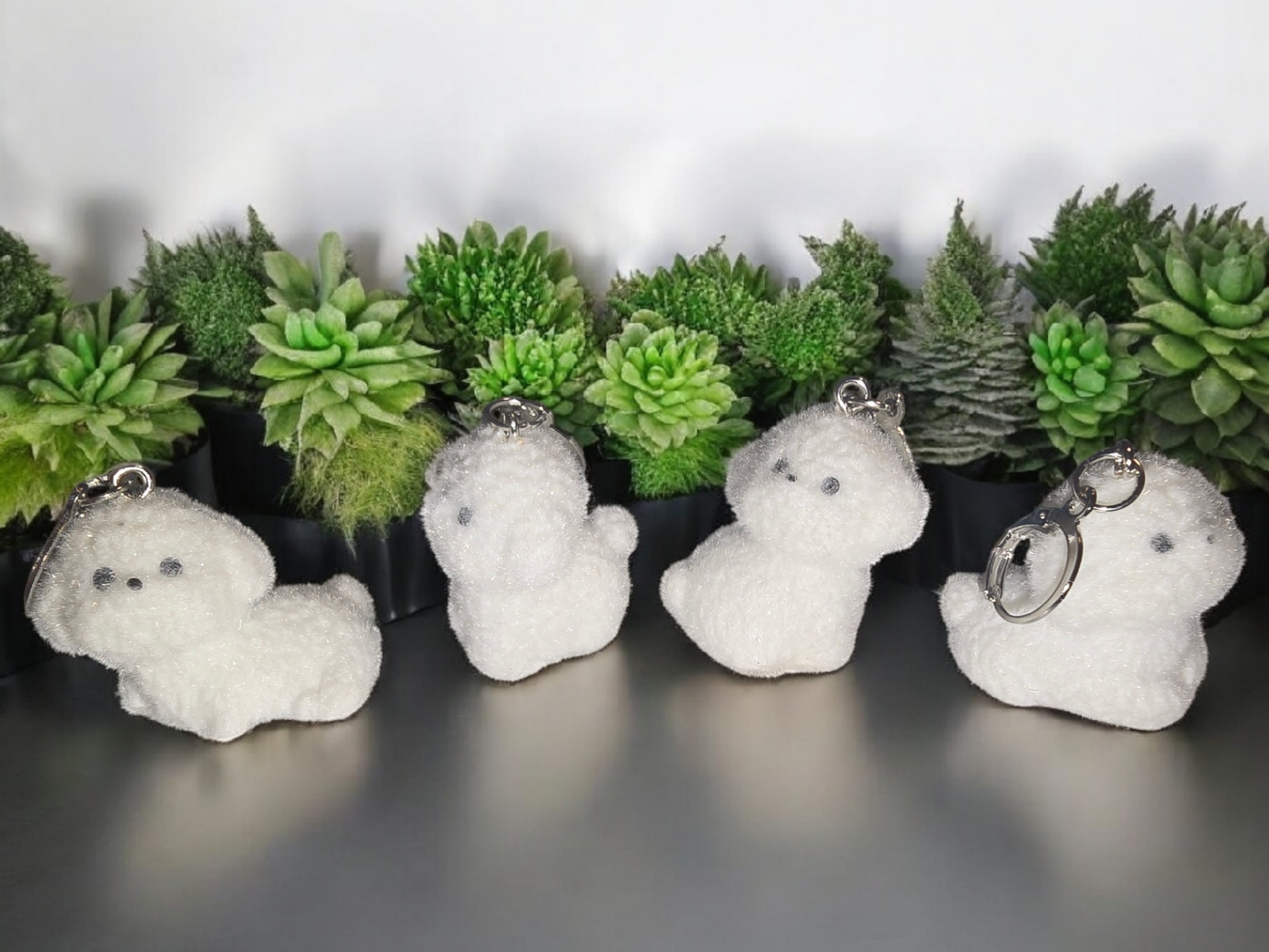 Maschenmarkierer flauschige Hündchen