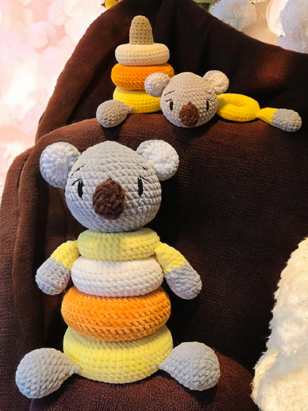 🧸 Karl Koala – Der flauschige Stapelturmfreund🌈