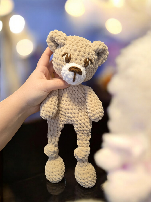 🧸 Bruno der Teddy – Dein weicher Kuschelgefährte 🤎✨