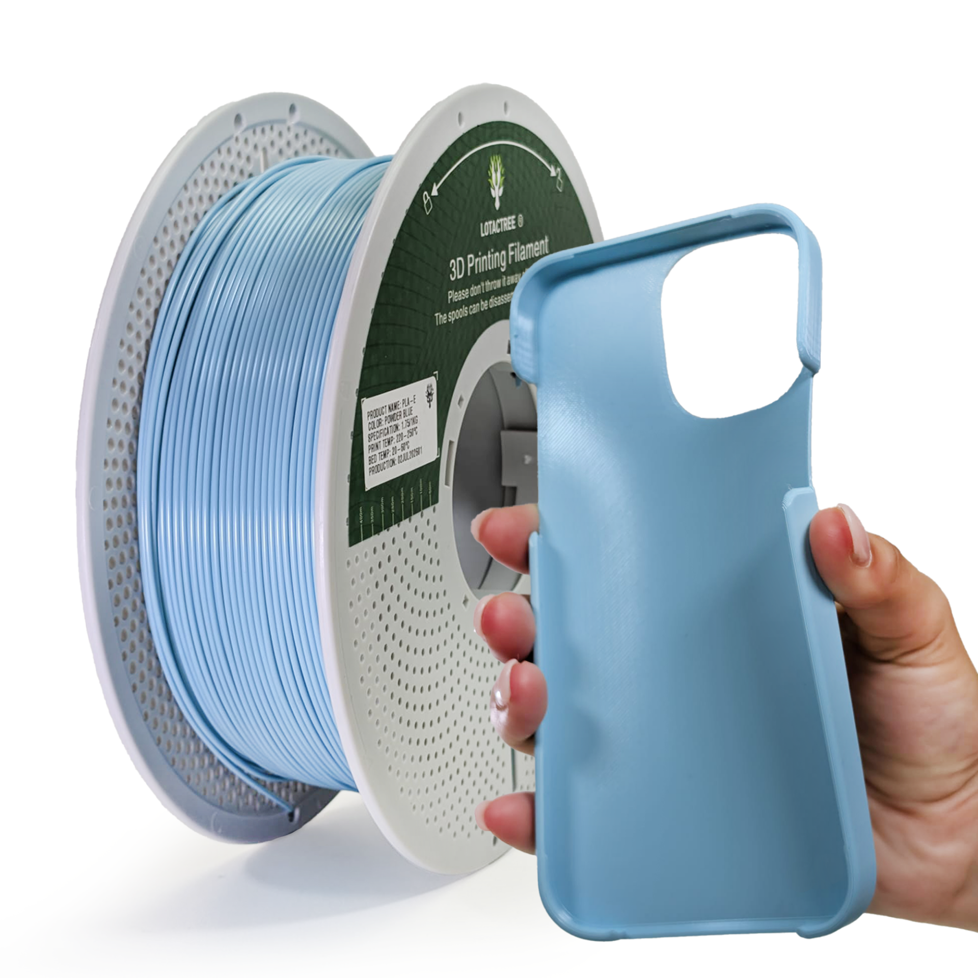PLA E Lotactree Powder Blue