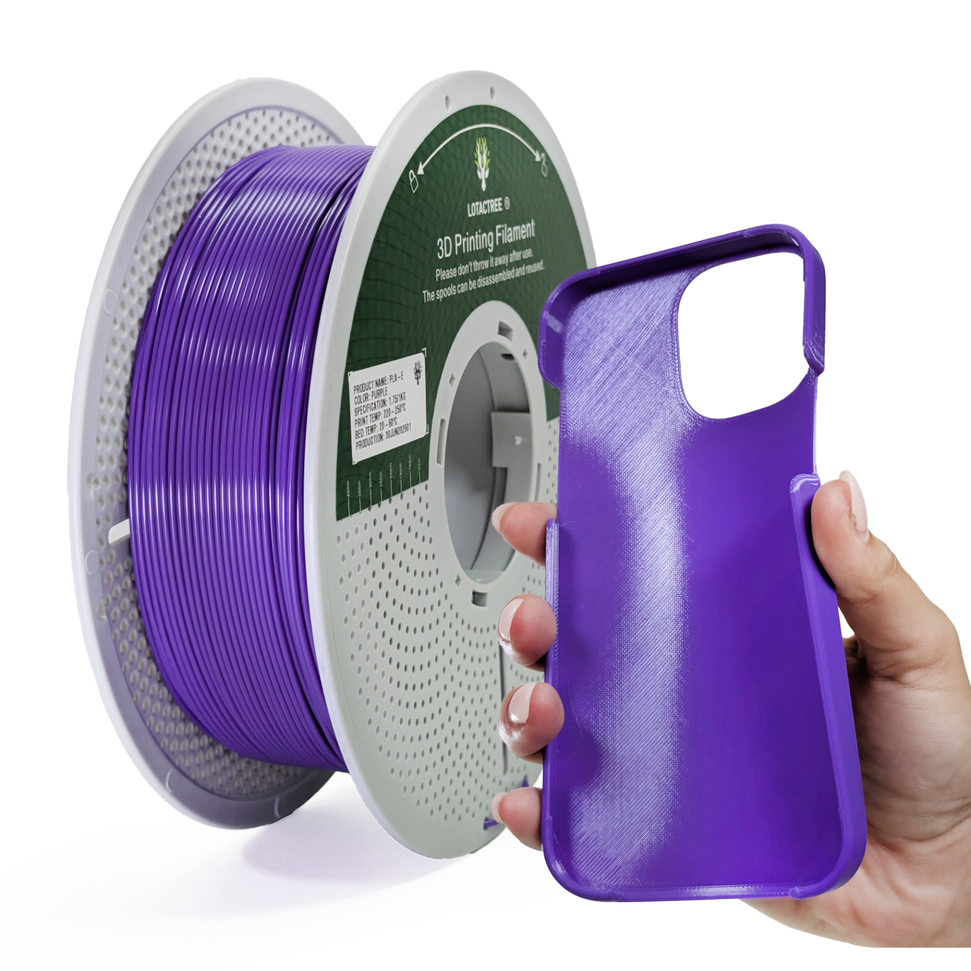 PLA E Lotactree Purple