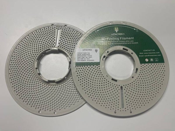 LOTACTREE Wiederverwendbare Spulenscheiben für Refill-Filamente