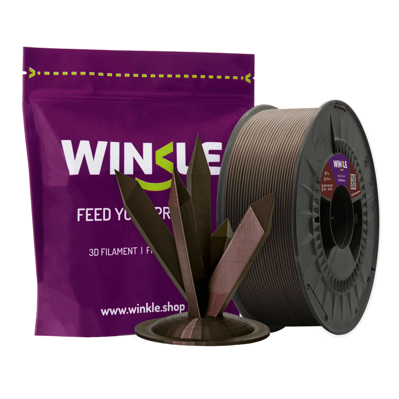 PLA HD WINKLE INTERFERENCE DARK BRONZE 1,75MM 1KG