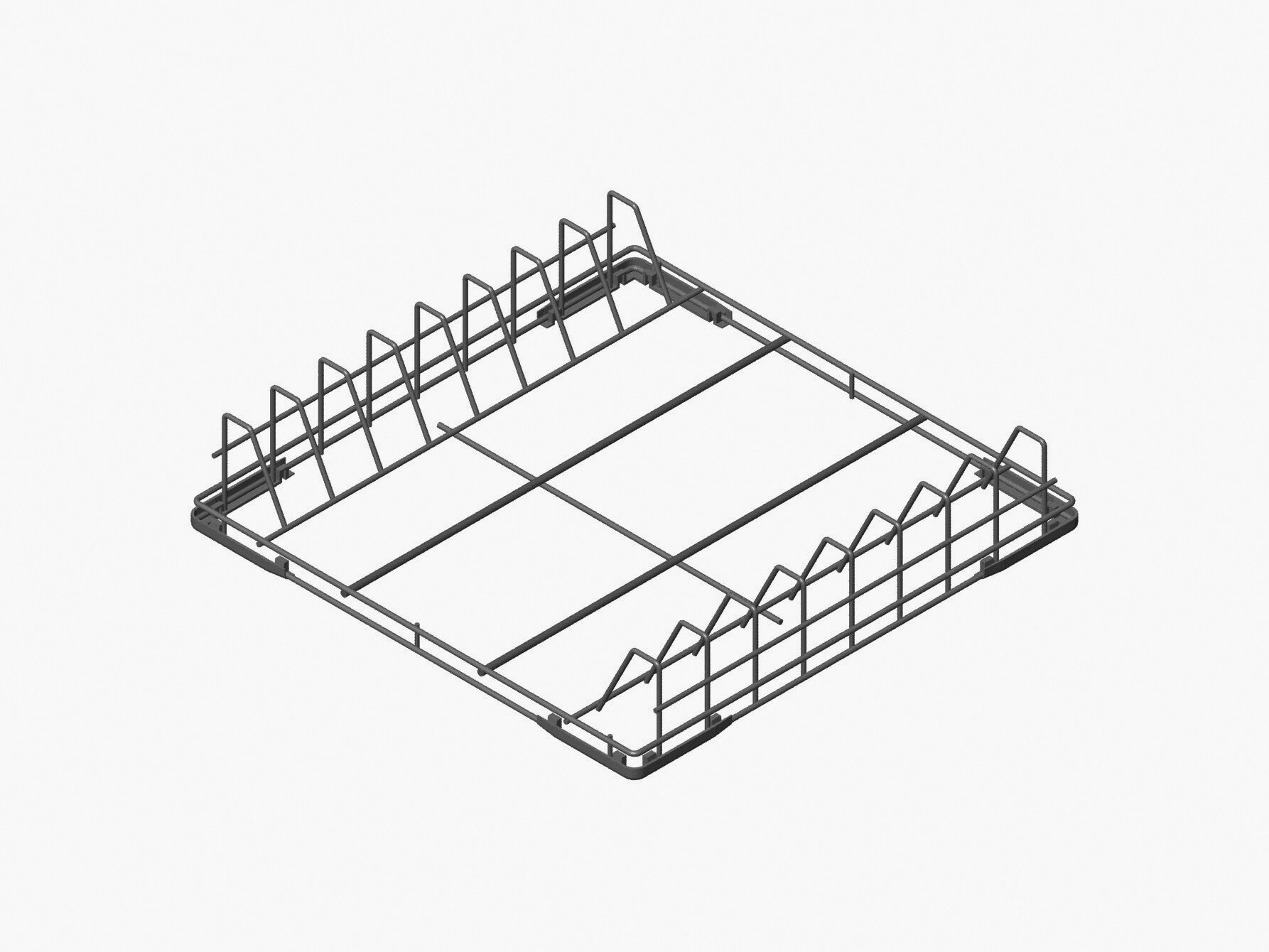 SMEG Drahtkorb für EN - Bleche, 600 x 500 mm SMEG WB60T03