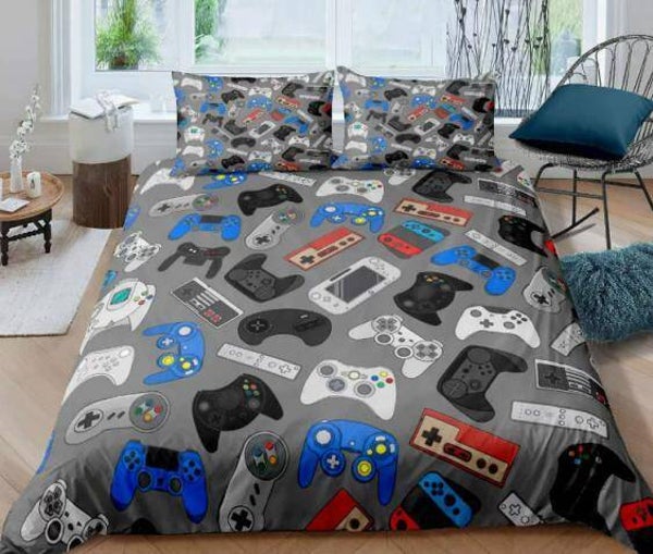 HOUSSE DE COUETTE GAMERS + TAIE