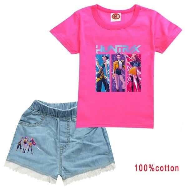 SHORT DJEAN T130 8/9 ANS ROSE