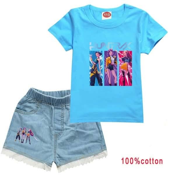 SHORT DJEAN T130 8/9 ANS BLEU
