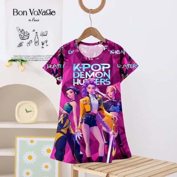 HAUT OU ROBE T80CM 5/6 ANS FUSCHIA