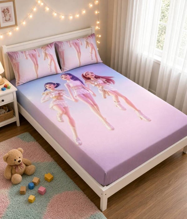 DRAP HOUSSE + 2 TAIES