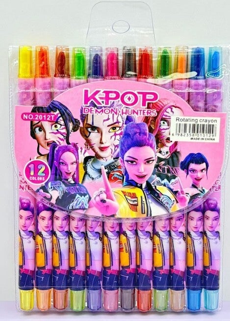 CRAYONS DE COULEUR KPOP