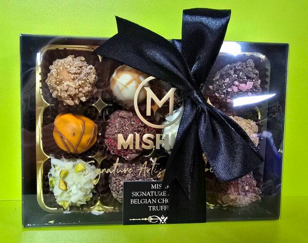 Mishka signature Belgium truffles