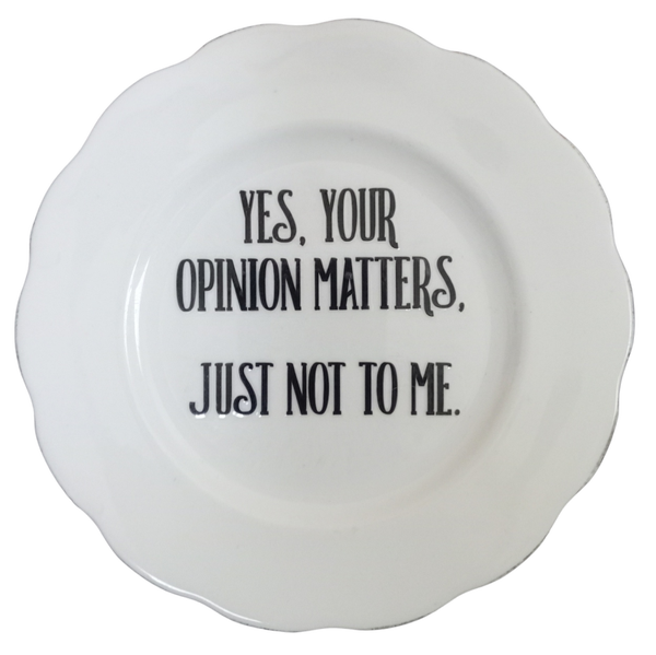 Opinion matters