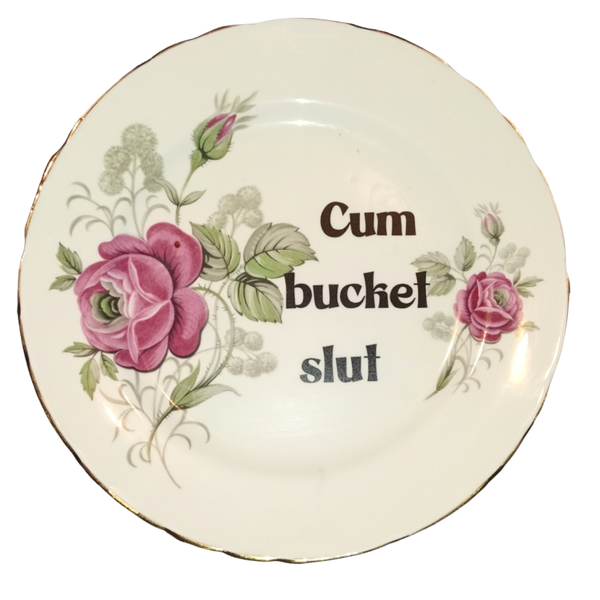 Cum bucket slut