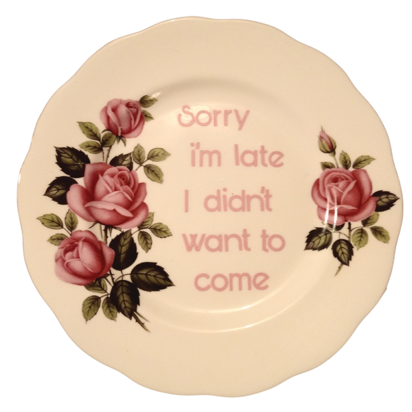 Sorry I'm late