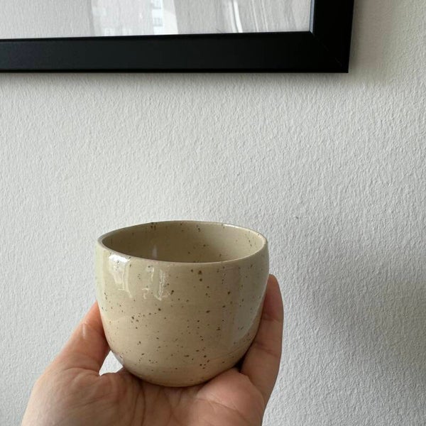 Cream - speckled cup (100 ml)
