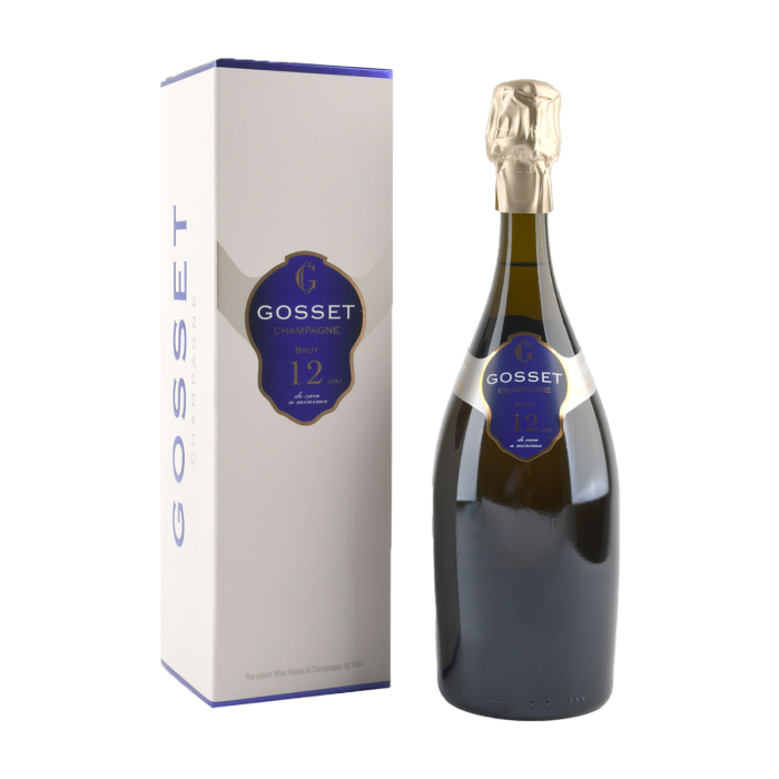 Champagne Gosset, Champagne AC 12 ans de Cave a minima