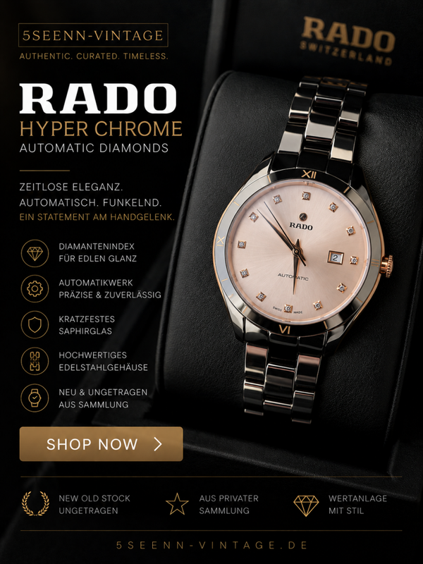 Rado Hyper Chrome Automatic Diamonds 36 mm