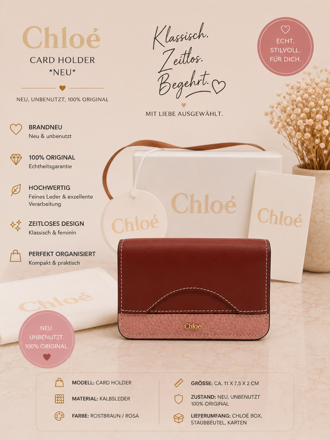 Chloe Card Holder *Neu*
