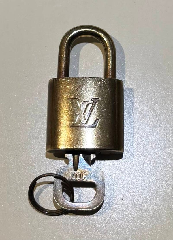 Louis Vuitton Schloss mit Schlüssel Liebesschloss