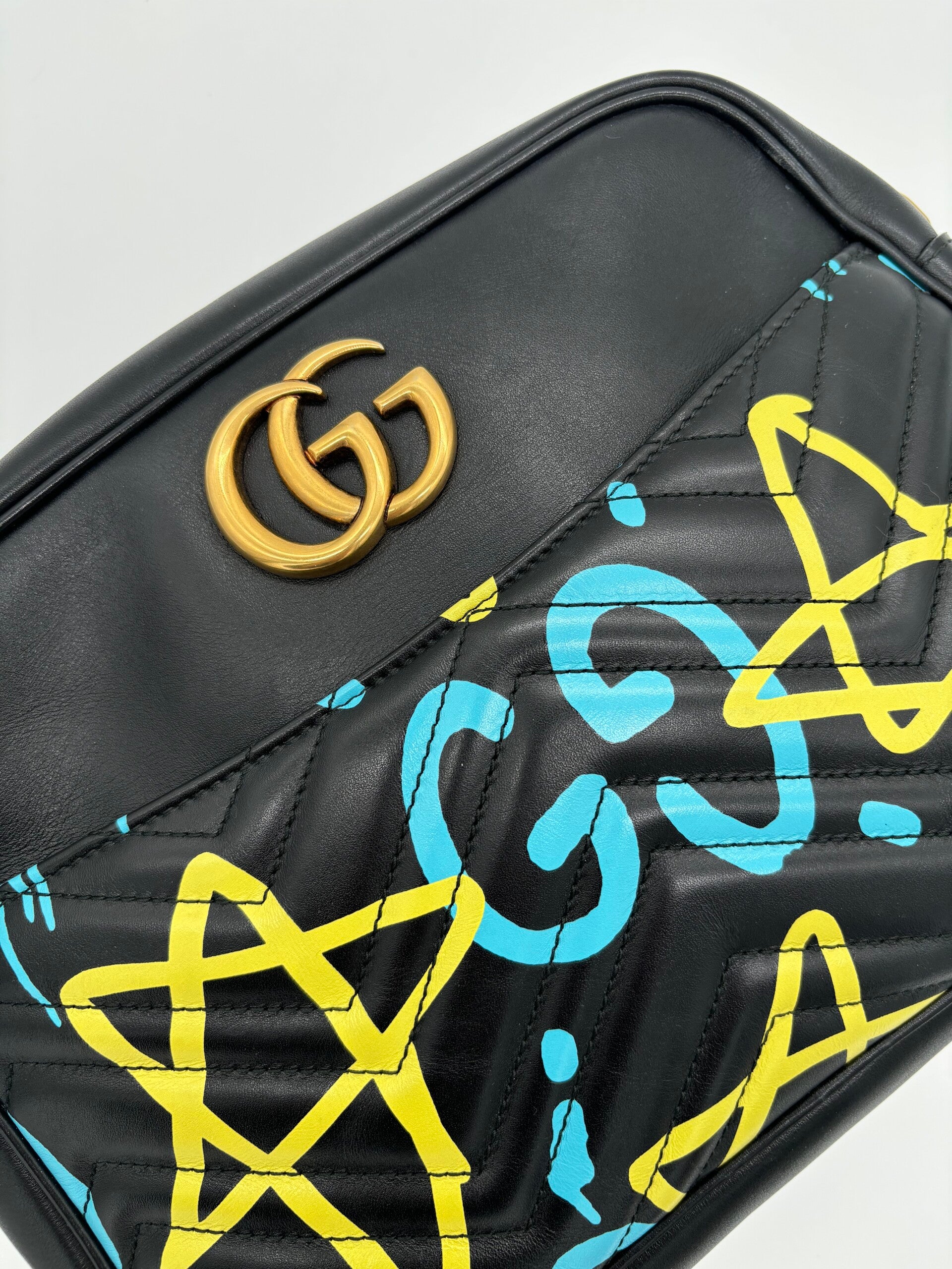 Gucci GG Marmont Ghost Limitiert Crossbody Bag