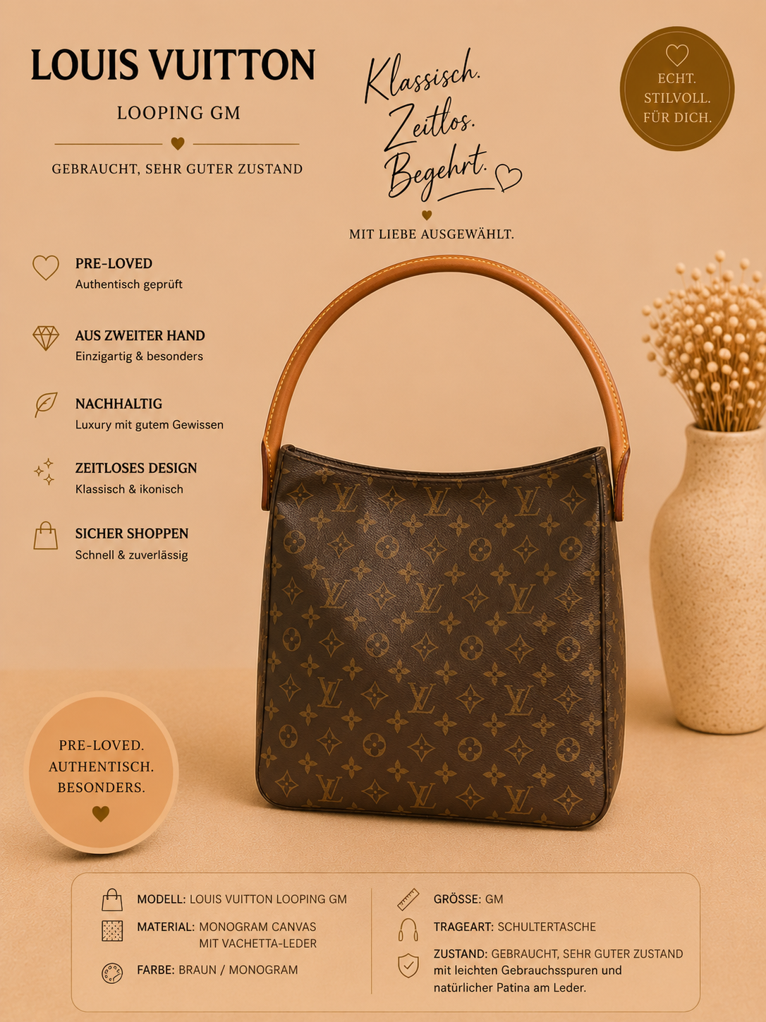 Louis Vuitton Looping GM