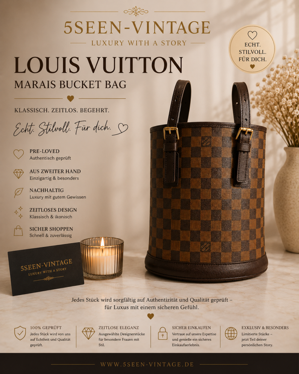 Louis Vuitton Marais Bucket Bag