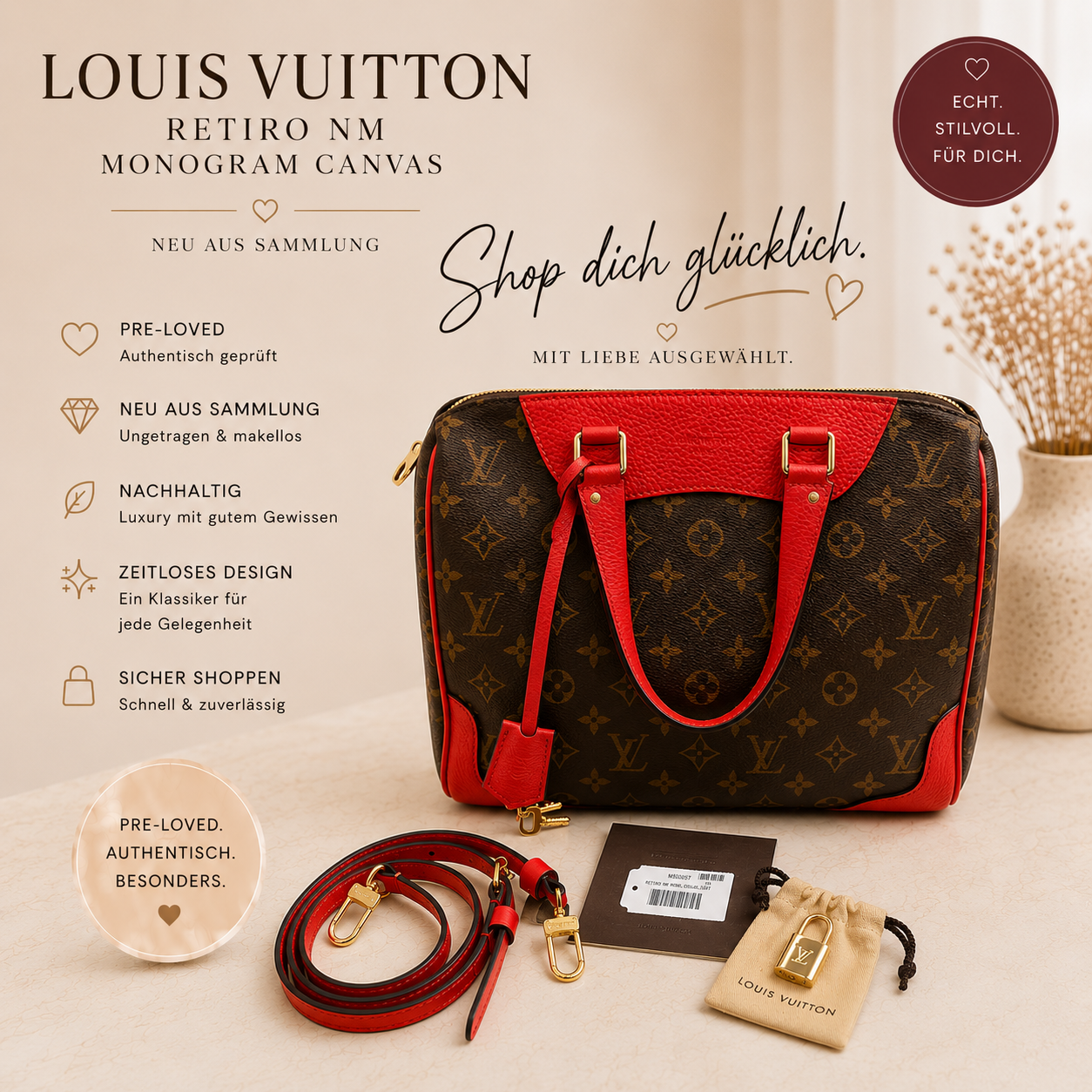 Louis Vuitton Retiro NM *Neu*